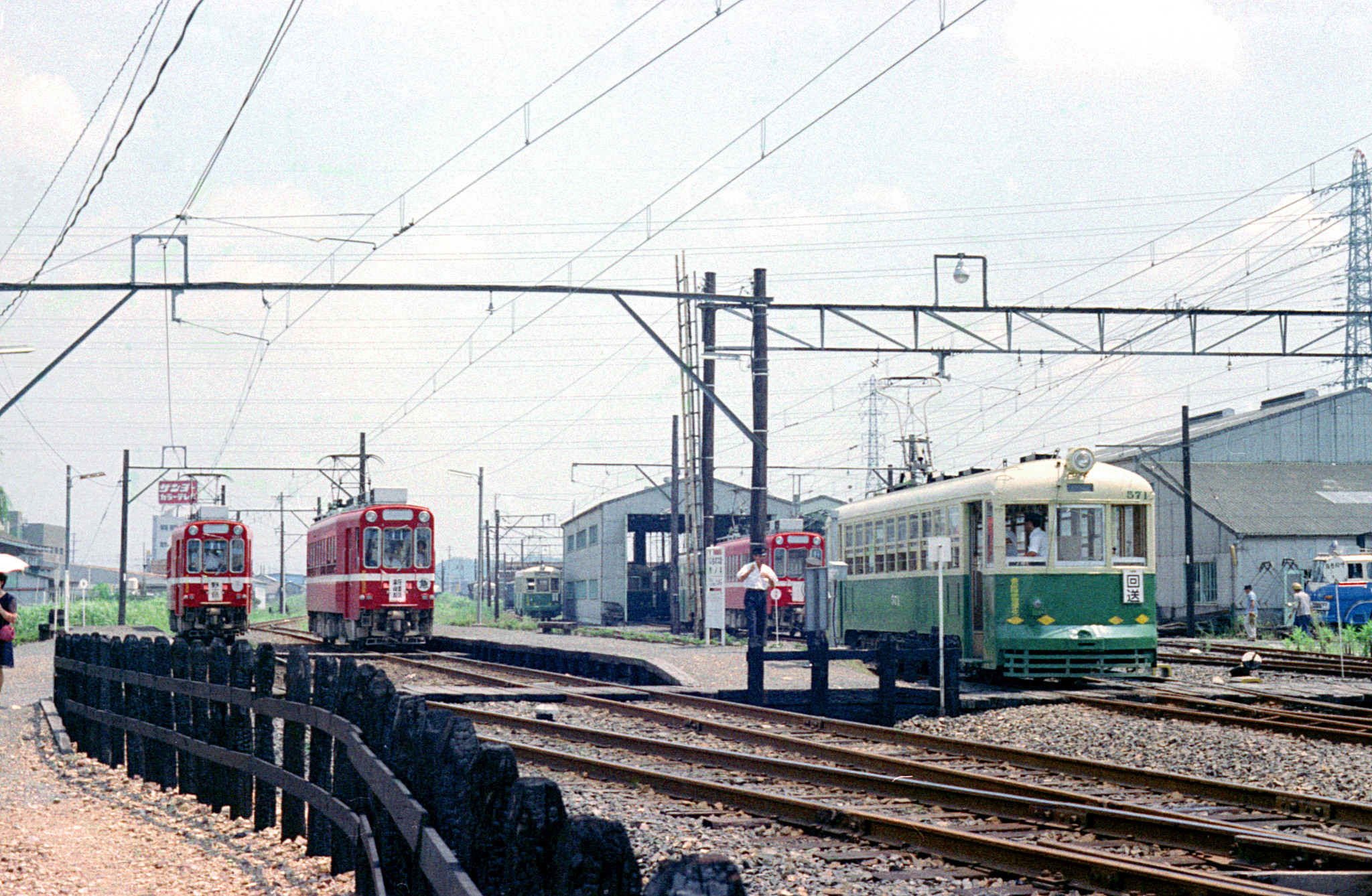 名古屋鉄道 田神線　市ノ坪