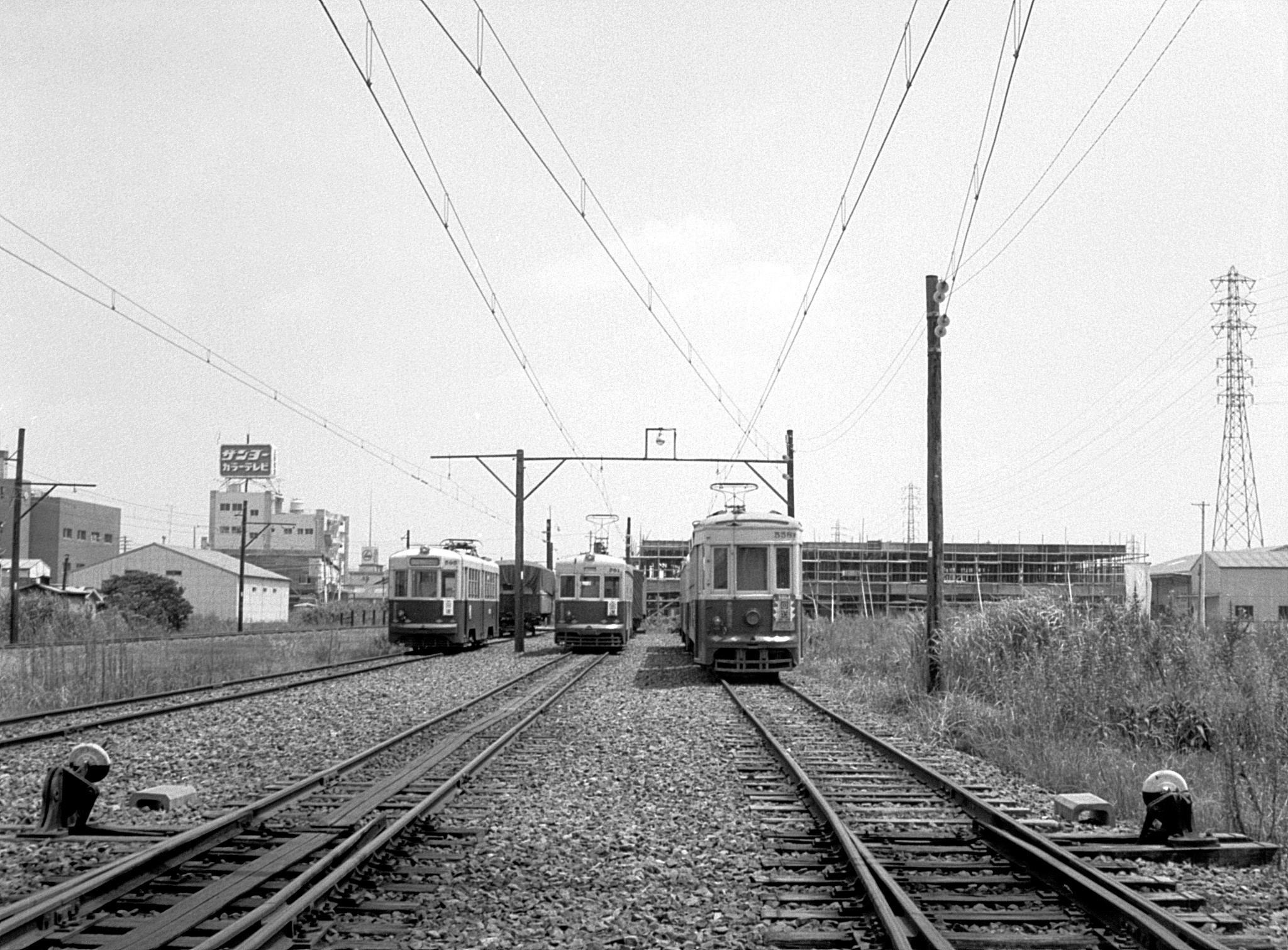 名古屋鉄道 田神線　岐阜検車区（市ノ坪）