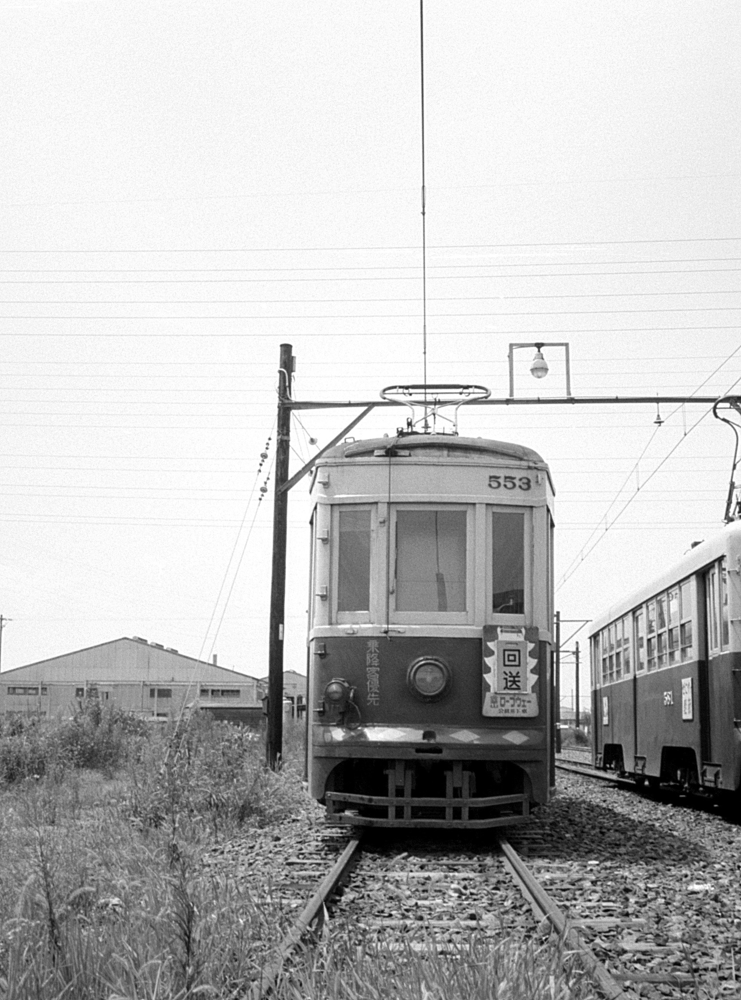 名古屋鉄道 田神線　岐阜検車区（市ノ坪）