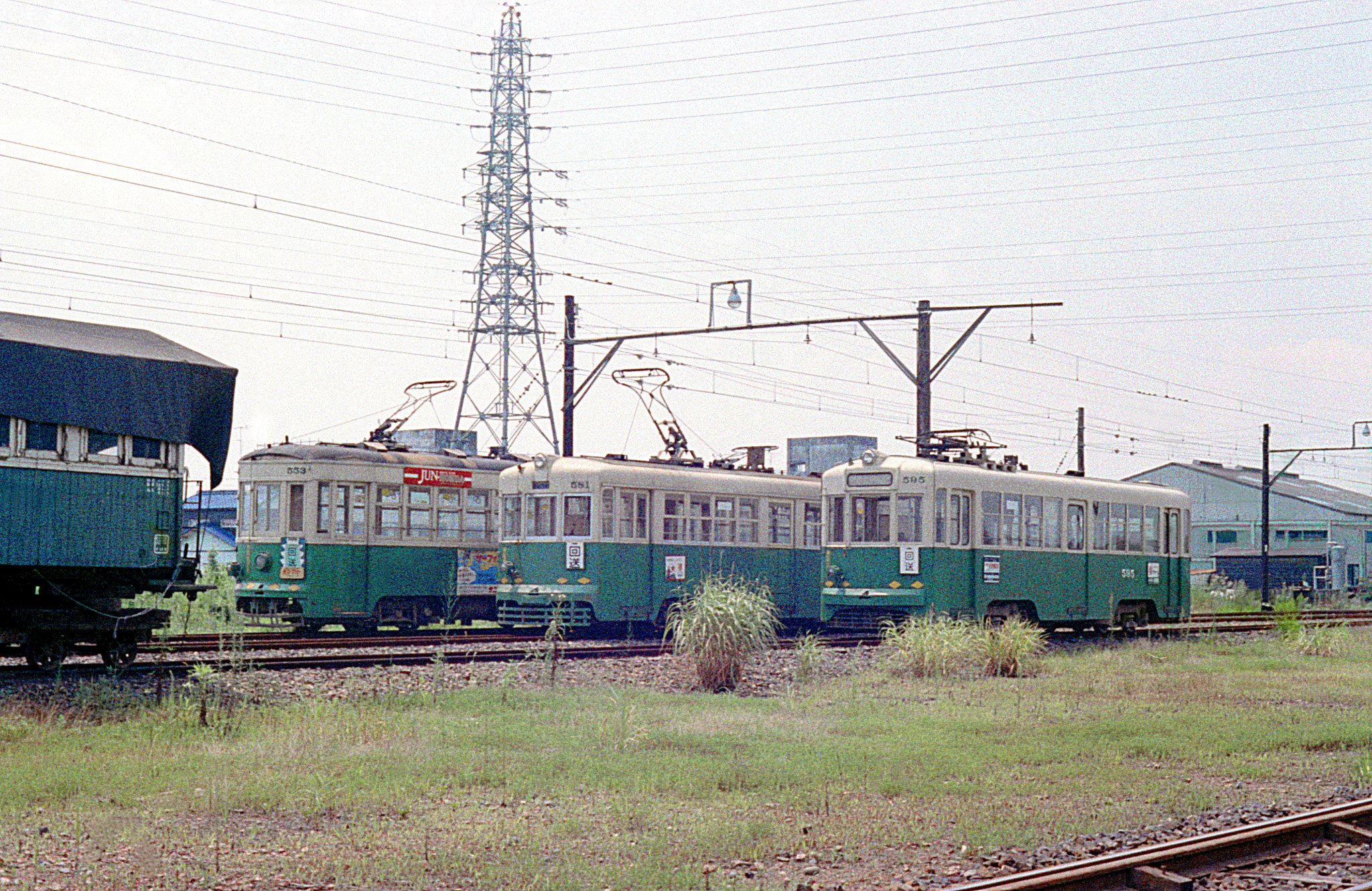 名古屋鉄道 田神線　岐阜検車区（市ノ坪）