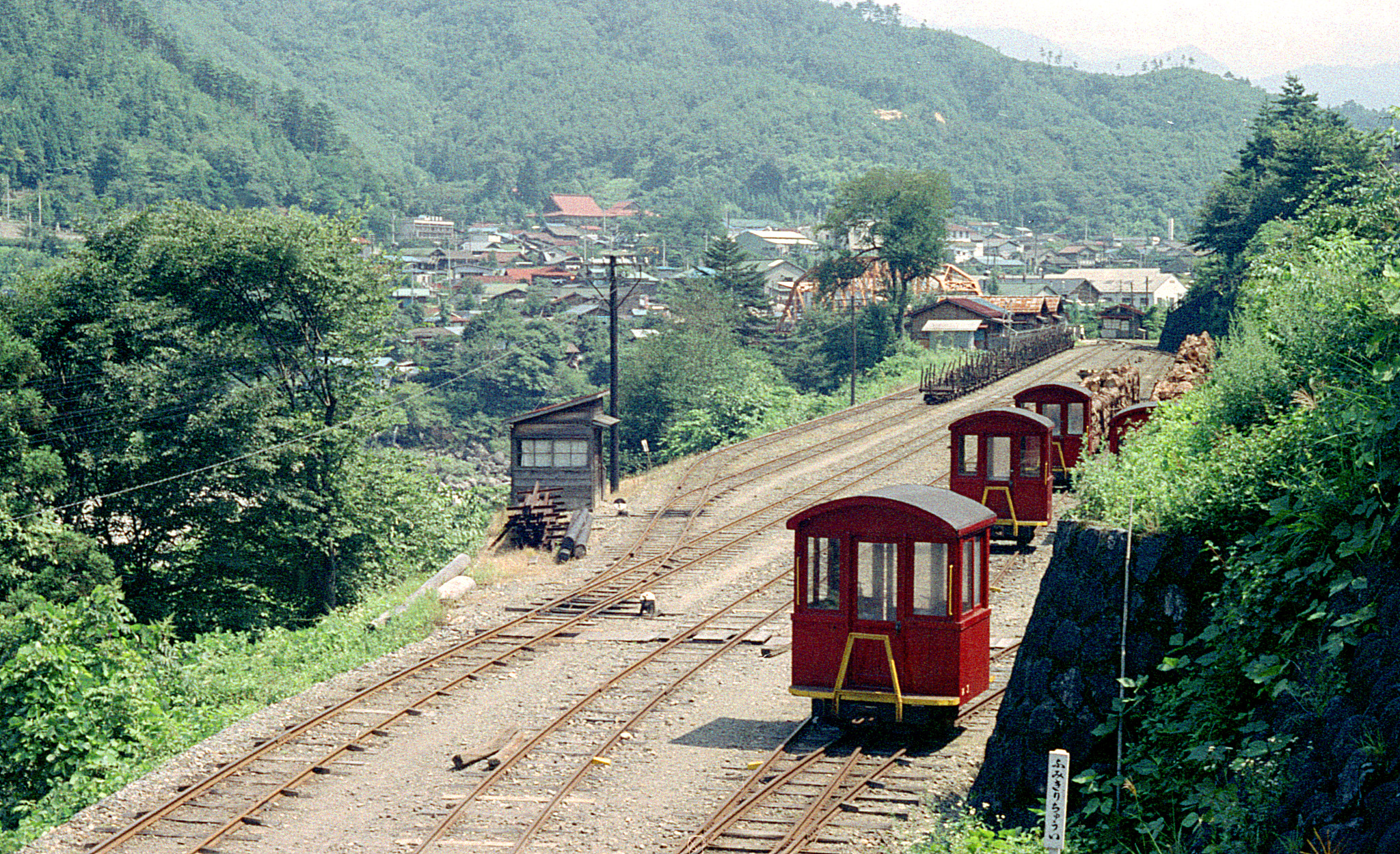 木曽森林鉄道（王滝）　鬼淵