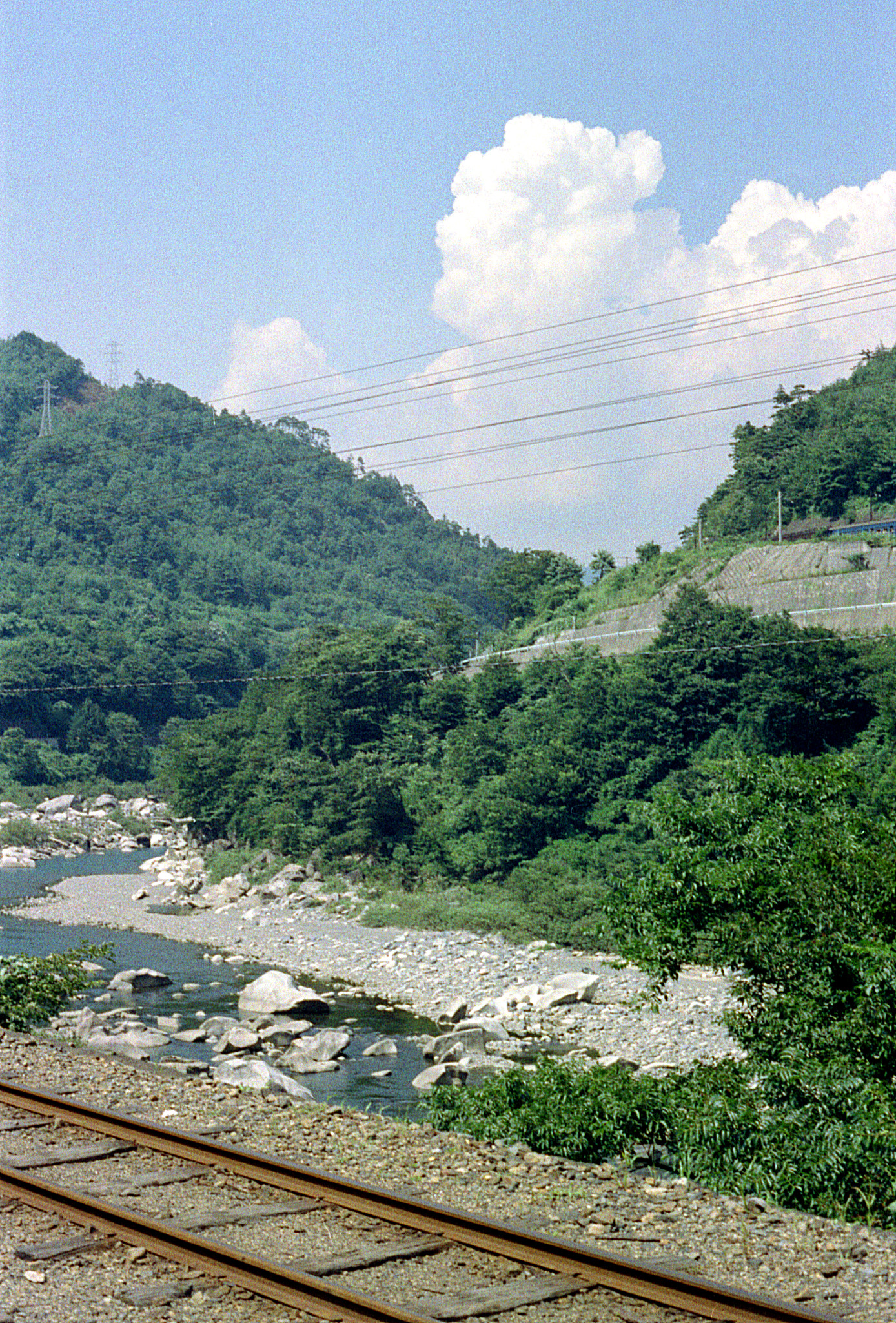 木曽森林鉄道（王滝）　鬼淵－桟