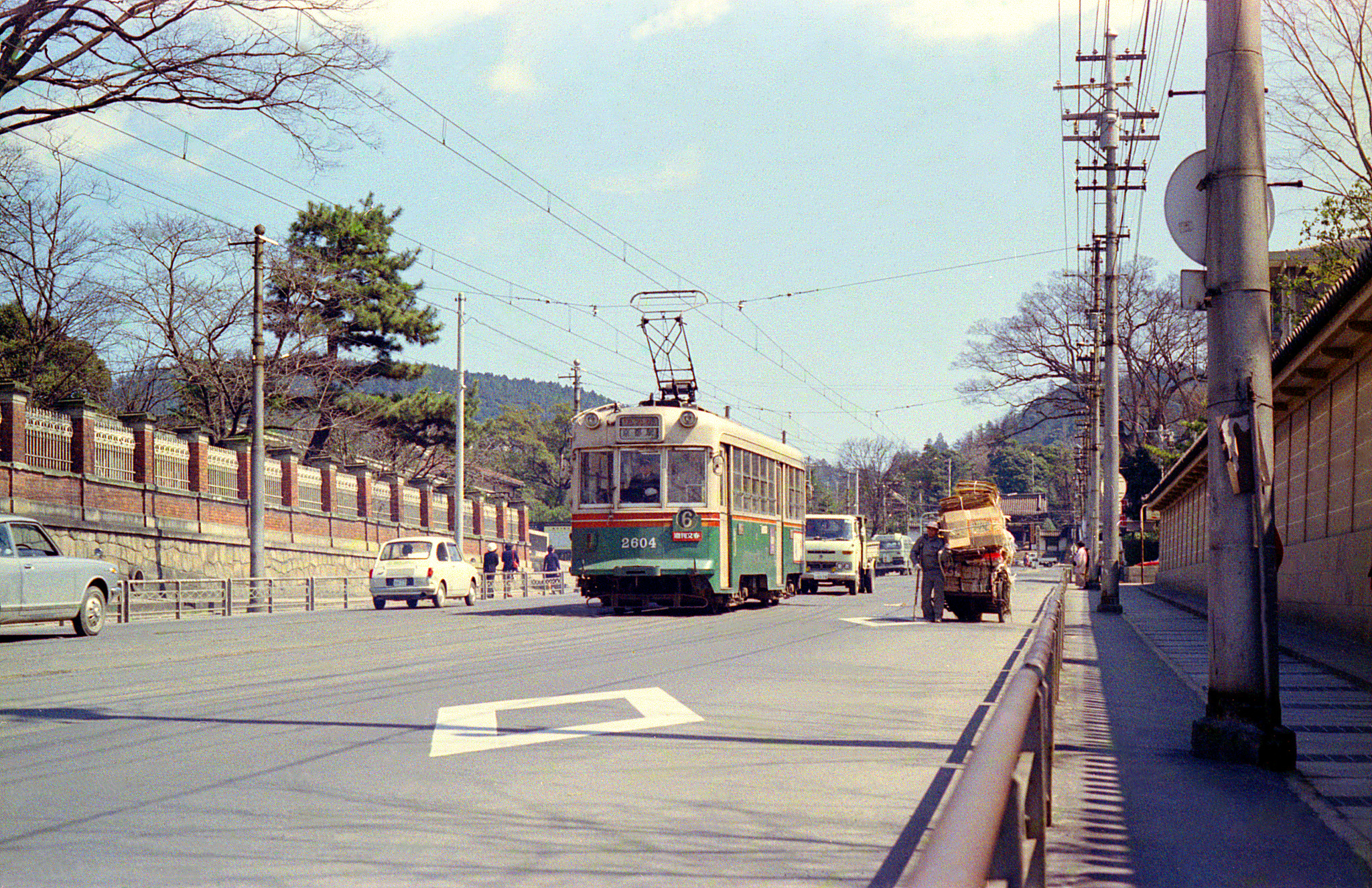 京都市電 七条線　博物館三十三間堂前