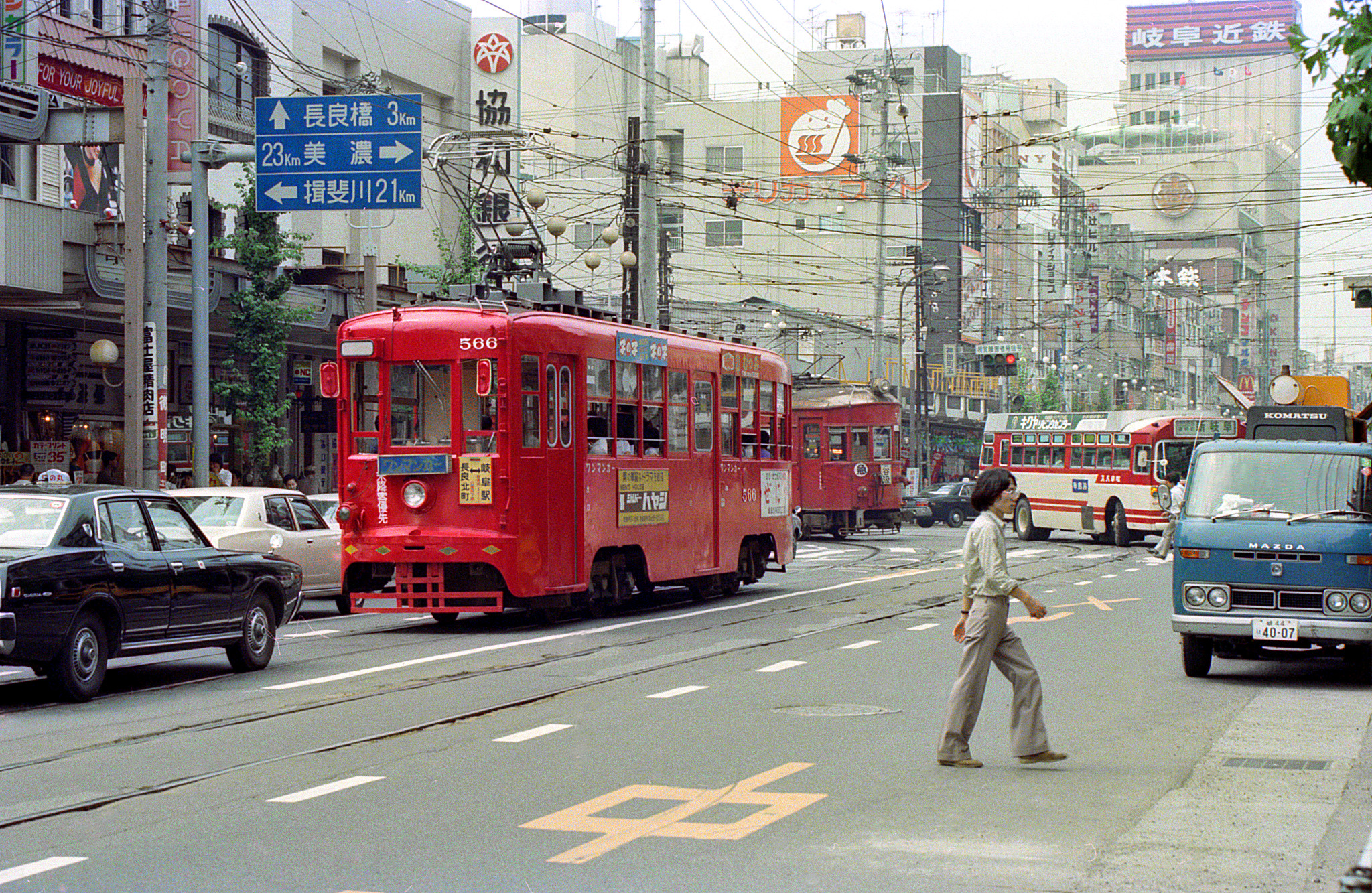 名古屋鉄道 岐阜市内線　徹明町